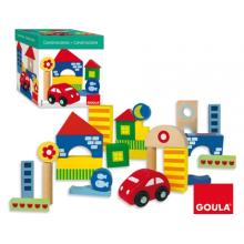 GOULA Blocos de construção em madeira 26pcs - 50202