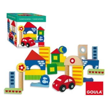 GOULA Blocos de construção em madeira 26pcs - 50202 