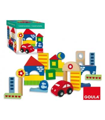 GOULA Blocos de construção em madeira 26pcs - 50202 