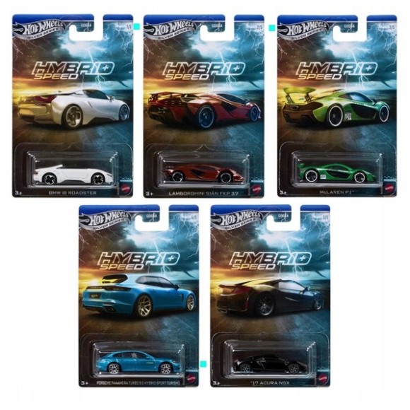 Hot Wheels coleção Hybrid Speed JDY87