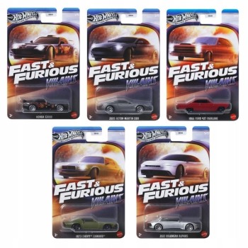 Hot Wheels Fast & Furious Villains - HNR88 Mattel