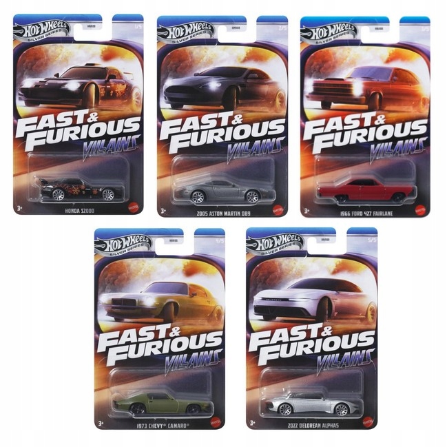 Hot Wheels Fast & Furious Villains - HNR88 Mattel