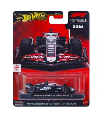 Hot Whees Formula 1 MoneyGram Haas F1 Team VF-24 #27 - JBM22