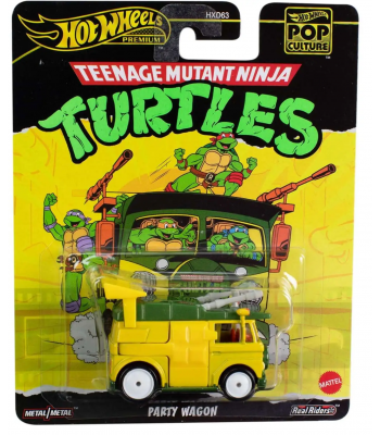 Hot Wheels Pop Culture Turtles Party Wagon - HXF04