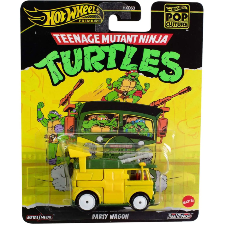 Hot Wheels Pop Culture Turtles Party Wagon - HXF04
