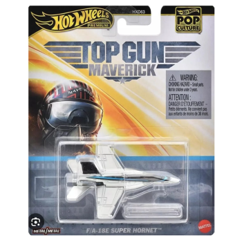 Hot Wheels Pop Culture Avião Super Hornet Top Gun - HVJ37 
