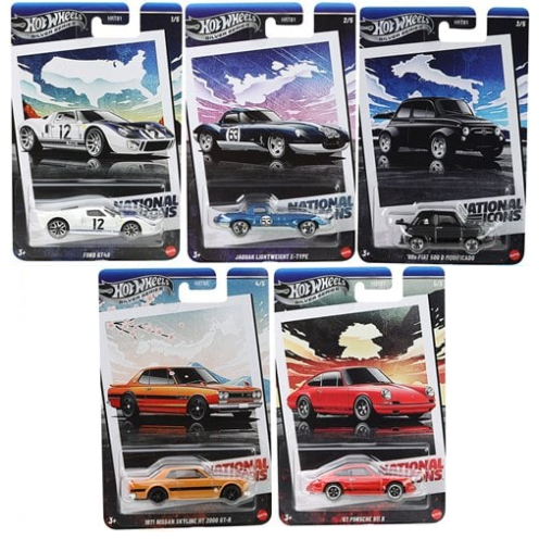 Hot Wheels Silver series HRT81 National Icons