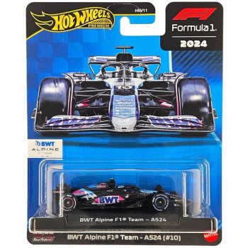 Hot Whees Formula 1 BWT Alpine F1 Team A524 #10 - JBM21