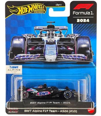 Hot Whees Formula 1 BWT Alpine F1 Team A524 #10 - JBM21