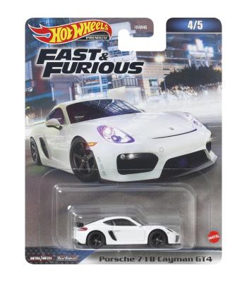 Hot wheels Fast & Furious Porsche Cayman GT4