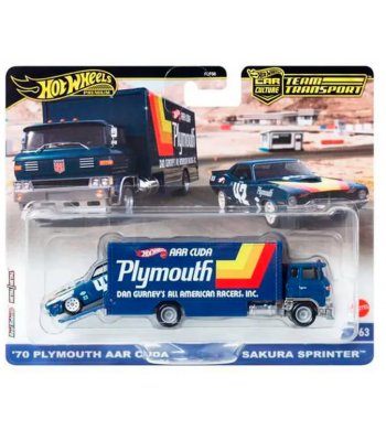 Team Transport Hot Wheels - HRV38 Plymouth AAR Cuda