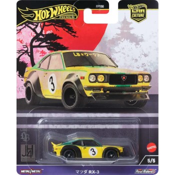 Hot Wheels Car Culture Mazda RX-3 - HRV84 Mattel