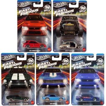 Hot Wheels Fast & Furious Dream Lineup HNR88