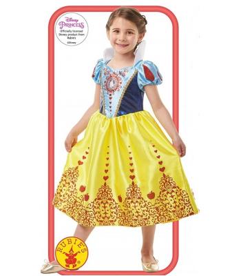 Fato Branca de Neve Deluxe 5/6 anos - 27651 - Rubies