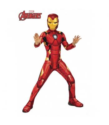 Fato Iron Man 7-8 anos - 702024-M - Rubies