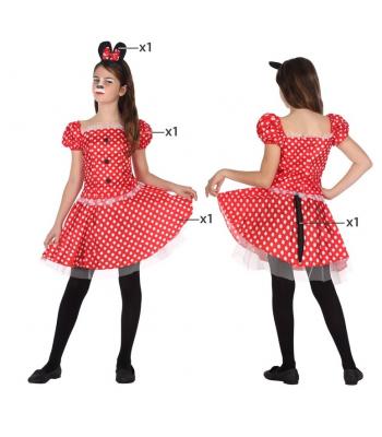 Fato Minnie 5/6 anos - 93070 