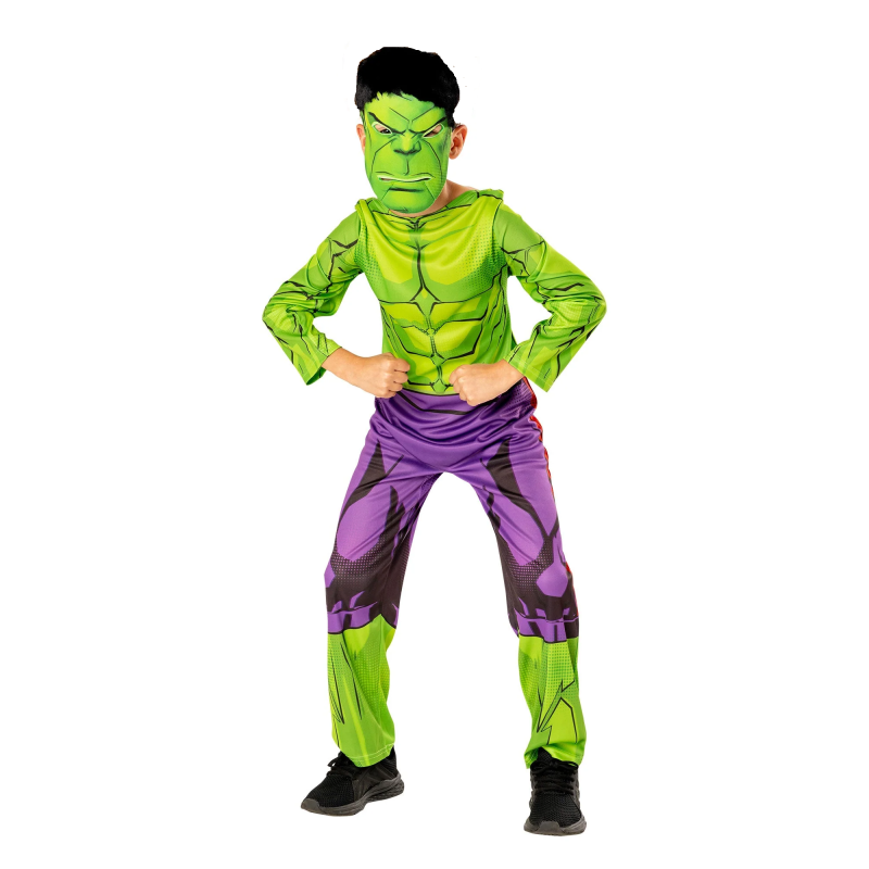 Fato Hulk 5-7 anos, Rubies - 301323