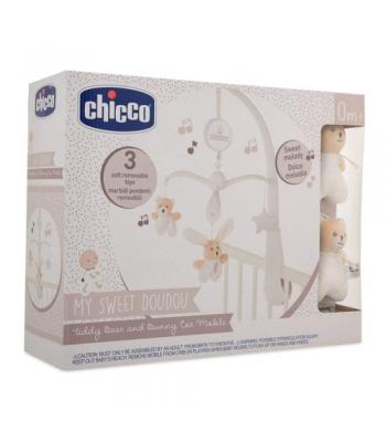 CHICCO Mobile Ursinho&Coelhinho Dou Dou bege - 9714 