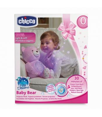 CHICCO Ursinho Boa Noite Rosa - 80151