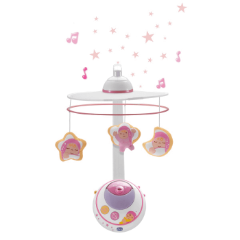 CHICCO Mobile Estrelas Mágicas em rosa