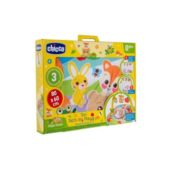 CHICCO Ginásio de actividades 3 em 1, Floresta Mágica - 10471 