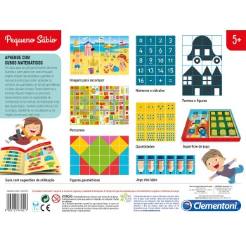 Aprende com cubos matemáticos - 67621 - Clementoni