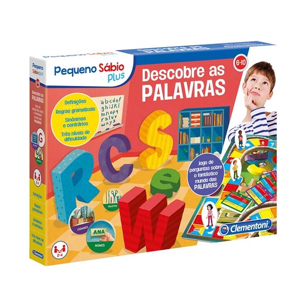 Descobre palavras - 67513 - Clementoni