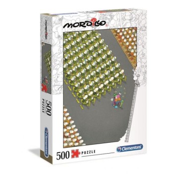 Clementoni Mordillo Puzzle de 500 peças - A Marcha - 35078 