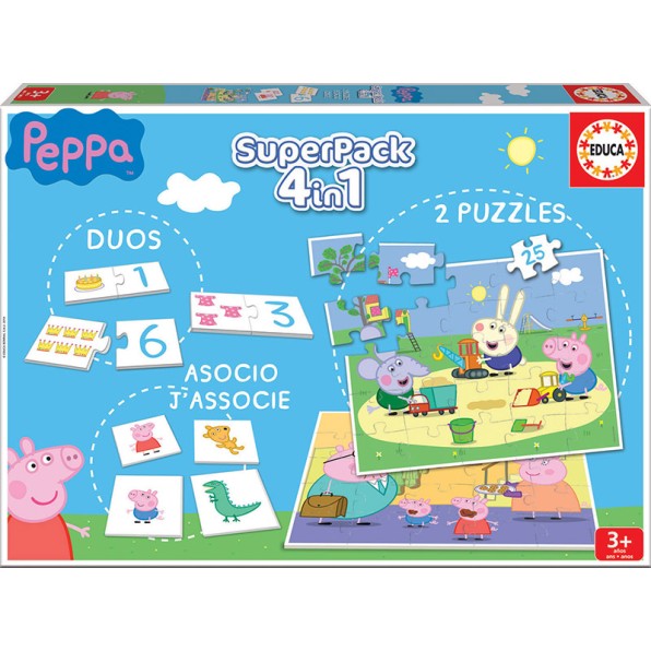 Superpack Peppa - 16229 - EDUCA