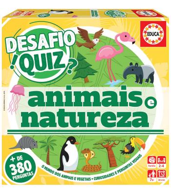 Desafio Quiz - Descobrir os animais e a natureza - EDUCA