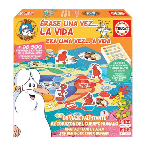 EDUCA - Era Uma Vez...A Vida, Jogo de Tabuleiro - 18510