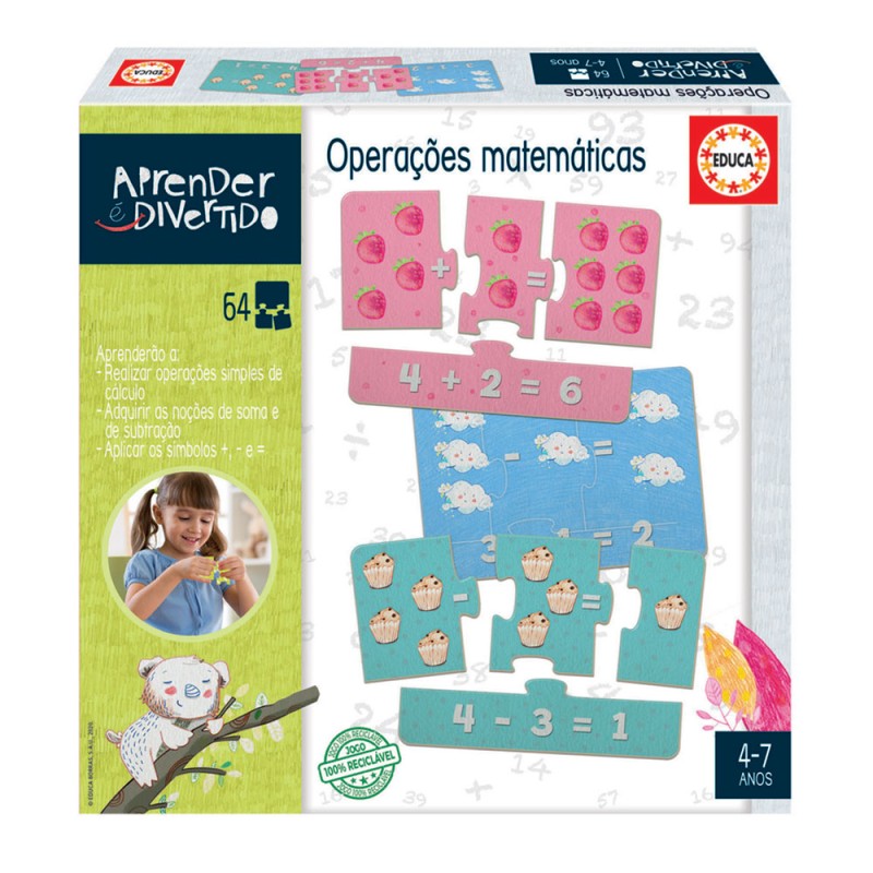 EDUCA Aprender Operações matemáticas - 18726 