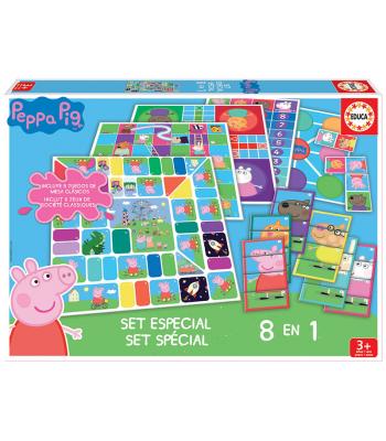 EDUCA Jogos 8 em 1 Peppa Pig - 16791 