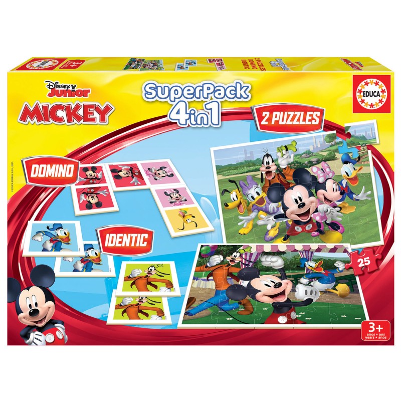 Educa, Superpack Mickey - 19099 