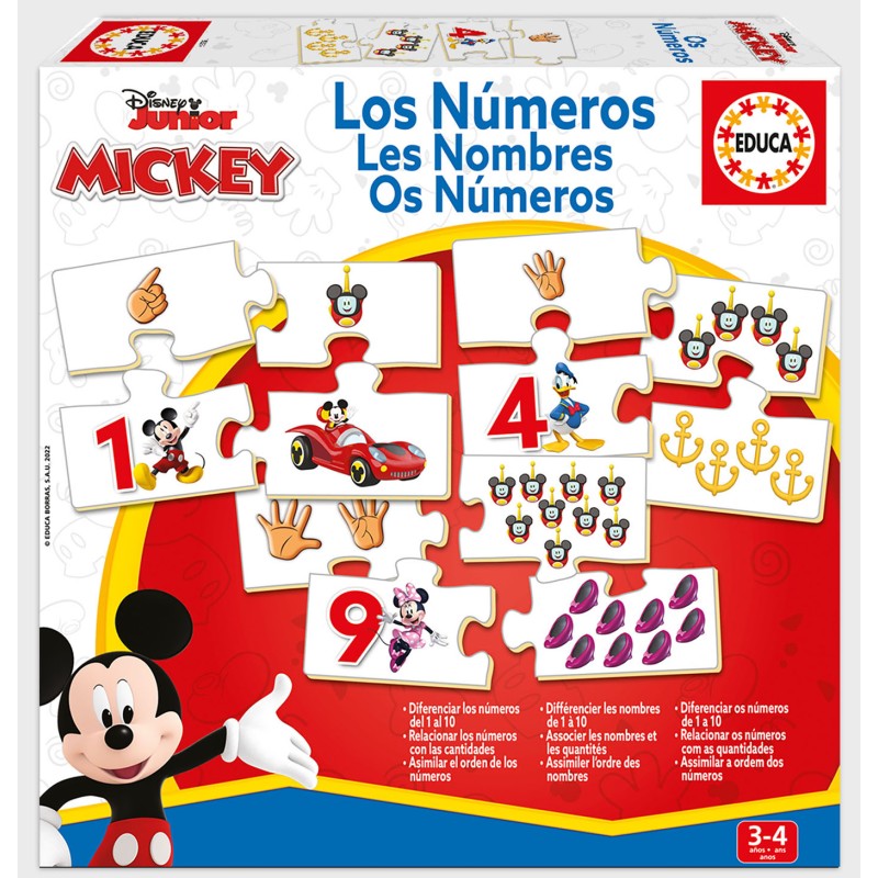 EDUCA - Aprendo… Os Números Mickey and Friends - 19327