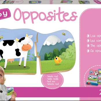Educa Baby Opostos  Puzzle - 18122