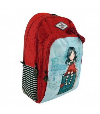 Mochila Escolar Gorjuss - Tripla - 689GJ07