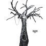 Árvore Assombrada - Halloween - 01429