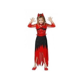 Fato Diaba infantil 10-12 anos