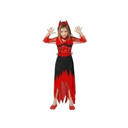 Fato Diaba infantil 10-12 anos