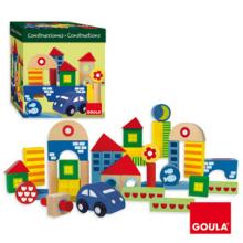 Goula Construções 41 peças em madeira - 50203