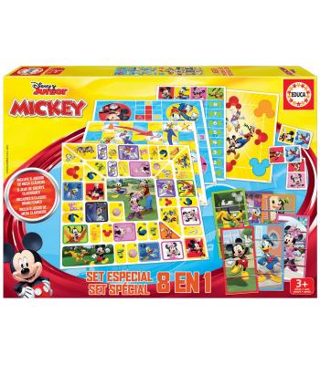 EDUCA Jogos 8 em 1 Mickey - 19100