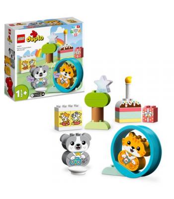 LEGO DUPLO My First - 10977 - O Meu Primeiro Cãozinho e Gatinho com Sons