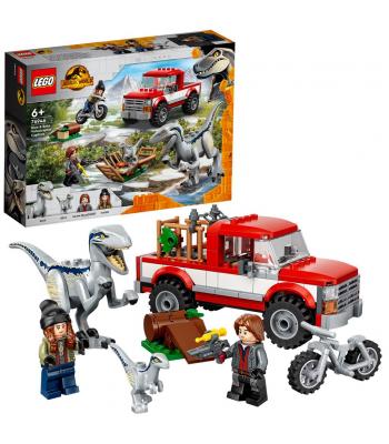 LEGO Jurassic - Captura dos Velociraptores Blue e Beta - 76946