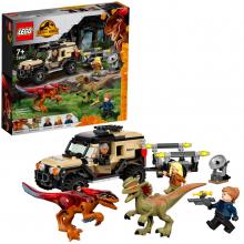 LEGO Jurassic - 76951 - Transporte de Piroraptor e de Dilofossauro