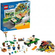 LEGO City Missions - Missões de Resgate de Animais Selvagens - 60353