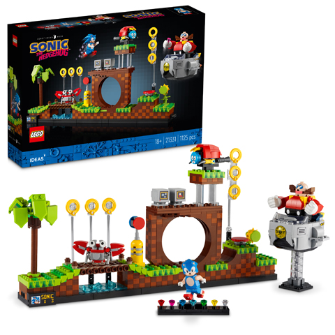LEGO Ideas - Sonic the Hedgehog™Green Hill Zone – Ideas 039 - 21331 