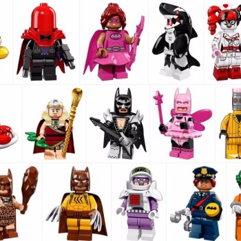 Coleção mini figuras LEGO Batman movie 71017