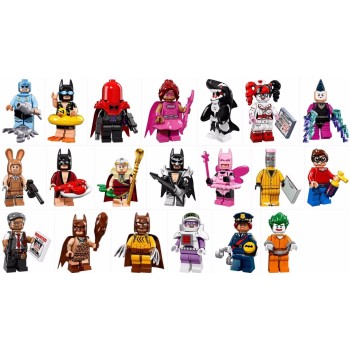 Coleção mini figuras LEGO Batman movie 71017