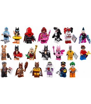 Coleção mini figuras LEGO Batman movie 71017